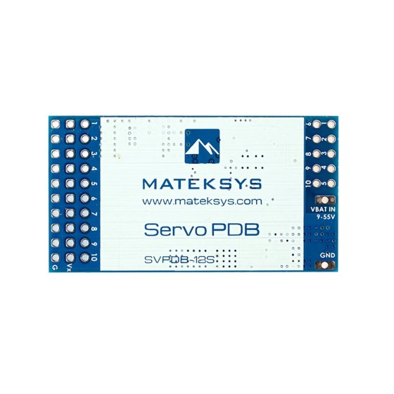 Wholesale MATEK SVPDB-12S PDB With 12A BEC 9-55V to 5/6/8V Power Distribution Board for RC FPV Racing Freestyle Drones DIY Parts